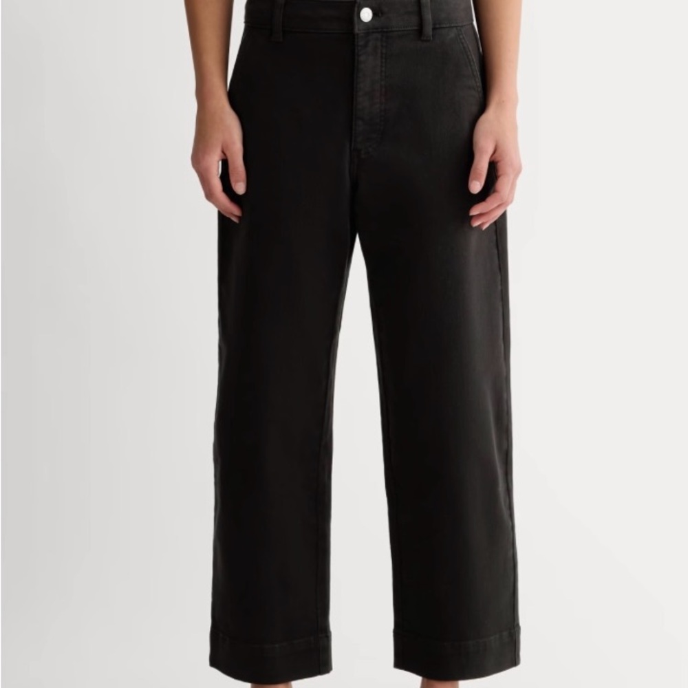 Everlane straight leg crop pant